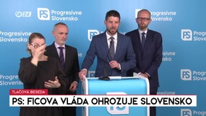 Tlačová beseda strany PS: Ficova vláda ohrozuje Slovenska