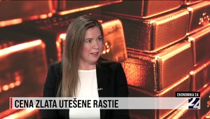 Ekonomika 24: rozhovor o stúpajúcej cene zlata