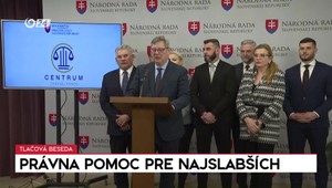 Tlačová beseda strany Smer-SD: Právna pomoc pre najslabších