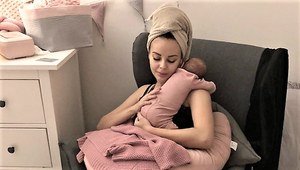 Bagárová má nový prírastok do zbierky kočíkov! Čierny elegán k narodeninám!