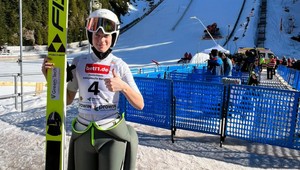 Tínedžerka Tamara píše históriu v skokoch na lyžiach