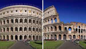 Predtým a teraz: 11 slávnych rímskych stavieb, ako ich nepoznáte