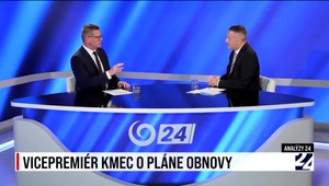 Analýzy 24 s podpredsedom vlády Kmecom o Pláne obnovy