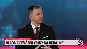 Štúdio 24: Vláda a prvé dni vojny na Ukrajine