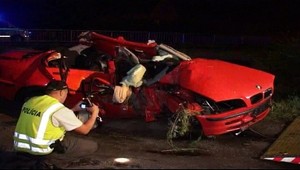 Video z miesta tragédie. Mladučká Magda neprežila ťažkú haváriu