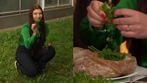 Bez zelene ani sústo: Samozvaná bylinkárka sa zdvihne po burinu! Dali by ste TOTO do úst?