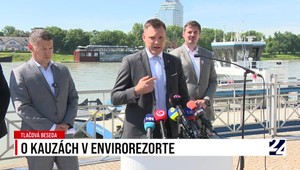Tlačová beseda ku kauzám v envirorezorte