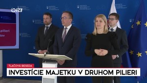 Tlačová beseda Erika Tomáša o investíciách majetku v 2. pilieri