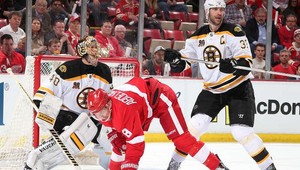 Boston zvíťazil na ľade Detroitu aj bez pomoci Meszároša