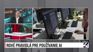 Štúdio 24 o nových pravidlách používania AI