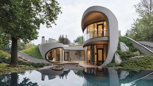 Futuristický dom v Moskve: V dokonalej harmónii s prírodou