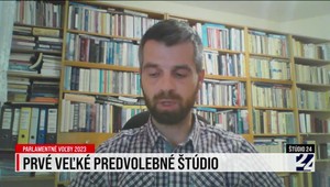 Štúdio 24: K prvému predvolebnému štúdiu sa vyjadril politológ