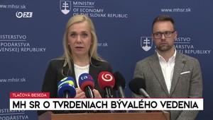 Tlačová beseda: Ministerstvo hospodárstva o tvrdeniach bývalého vedenia