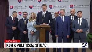 Tlačová beseda strany KDH o politickej situácii