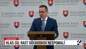 O raste slovenských dôchodkov podpredseda strany Hlas-SD Erik Tomáš