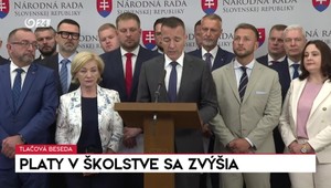 Tlačová beseda strany Hlas-SD: Platy v školstve sa zvýšia