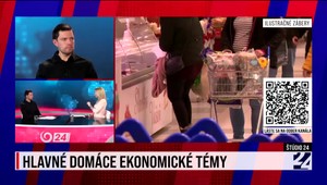 Štúdio 24 o hlavných domácich ekonomických témach
