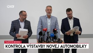 Tlačová beseda predsedu NR SR Rašiho: Kontrola výstavby novej automobilky