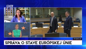 Štúdio 24 s europoslankyňou Katarínou Roth Neveďalovou o správe o stave EÚ