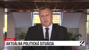 Tlačová beseda A. Danka k hlasovaniu v parlamente