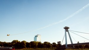 Bratislavský Most SNP predpovedá počasie