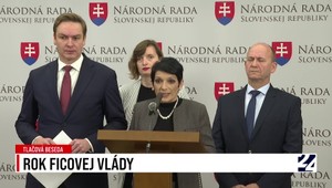 Tlačová beseda hnutia Progresívne Slovensko: Rok Ficovej vlády