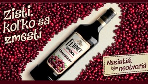 Vyskúšaj nový Fernet Stock Cranberry a zistíš, že Život má šťavu, vlastne dve!