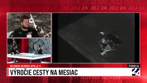 Štúdio 24 o výročí cesty na Mesiac