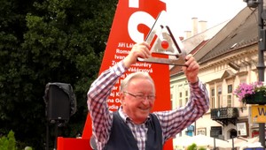 Legendárny herec Jiří Lábus si z Košíc odniesol prvé slovenské ocenenie