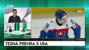 Štúdio 24: Tesná prehra s USA
