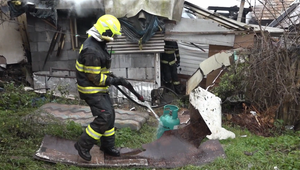 Požiar v centre mesta: Plamene sa rozšírili až na štyri domy