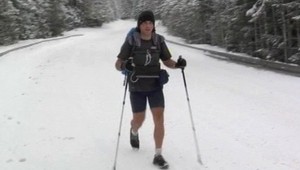 Talian v Tatrách? V mraze kráčal v šortkách!