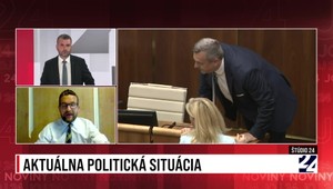 Štúdio 24 o aktuálnej politickej situácii