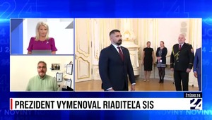 Štúdio 24: Prezident vymenoval riaditeľa SIS