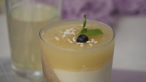 Dezert: Podzimný západ slnka