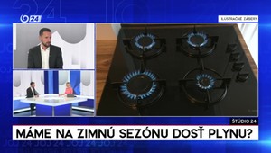 Štúdio 24: Máme na zimnú sezónu dosť plynu?