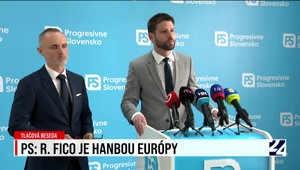 Tlačová beseda PS o tom, že Robert Fico je hanbou Európy