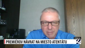 Štúdio 24: Premiérov návrat na miesto atentátu
