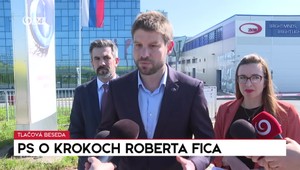 Tlačová beseda Progresívneho Slovenska ku krokom Roberta Fica
