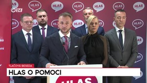 Tlačová beseda: Strana Hlas o pomoci