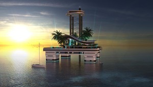 Nový hit medzi boháčmi: Motorový ostrov, s ktorým môžete plávať kam chcete