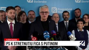 Tlačová beseda Progresívneho Slovenska k stretnutiu Fica s Putinom