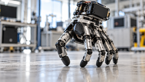 Vec z Addamsovcov ožila? Robotická ruka chodí po prstoch