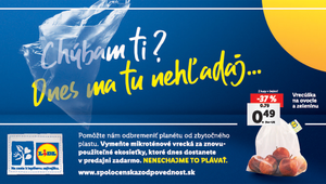 Ide to aj bez sáčkov, presvedčil zákazníkov Lidl
