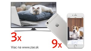 Hrajte o 9x iPhone 6S a 3x Smart TV s novou online Zákazníckou zónou ZSE