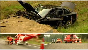 Penzisti na mercedese sa vybúrali a zablokovali diaľnicu