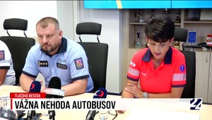 Tlačová beseda Polície ČR k nehode autobusov