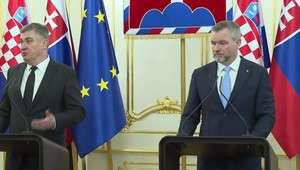 Tlačová beseda po spoločnom rokovaní prezidentov