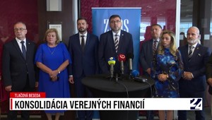 Tlačová beseda: konsolidácia verejných financií