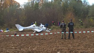 Pri Prievidzi havarovalo lietadlo